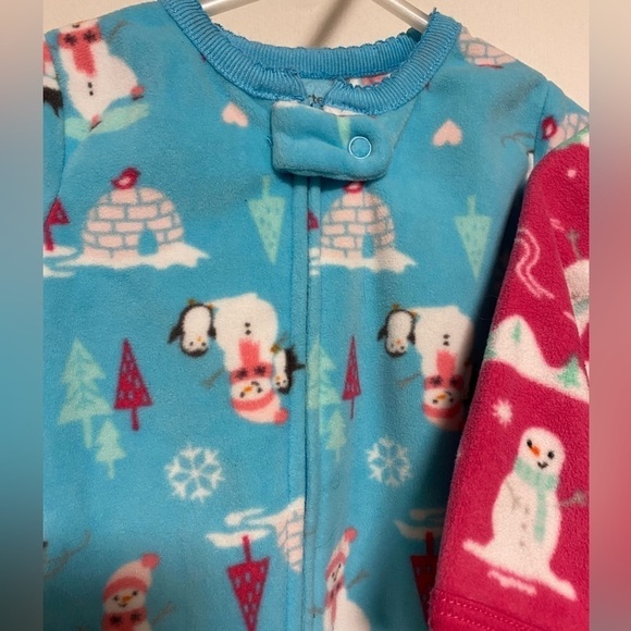 Carter’s Winter Weight Sleepers, Size 3 Months, lot of 2 - Picture 2 of 7